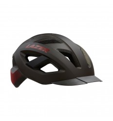 Casco Lazer Cameleon Negro/Rojo Mate