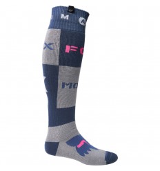 Calcetines Gruesos Fox Nobyl Vie Azul Gris |28162-203|