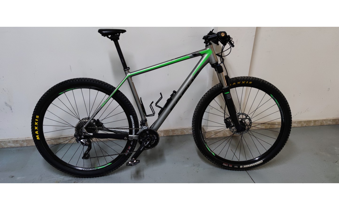 Viaje Descuido hemisferio Bicicleta Ocasión Focus Black Forest Gris/Verde - Fabregues Bicicletas