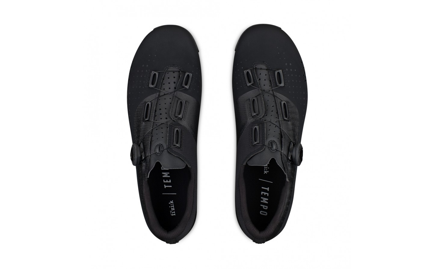 Zapatillas Fizik Tempo Decos Carbon Black/Black - Fabregues Bicicletas