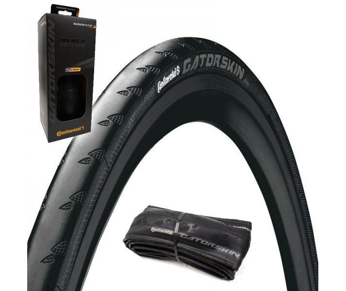 Cubierta Continental Gatorskin Black Edition 700X32C Polyx Breaker Plegable Negro (32-622)