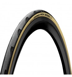 Cubierta Continental Grand Prix 5000 700X25 Plegable Negro/Crema