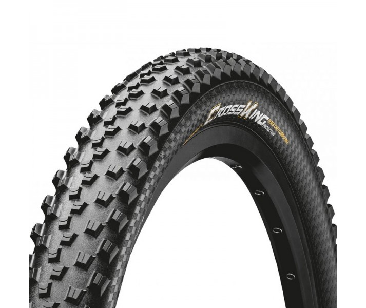 Cubierta Continental Cross King 27.5X2.80 Protection Blackchili Tubeless Plegable Negro 70-584