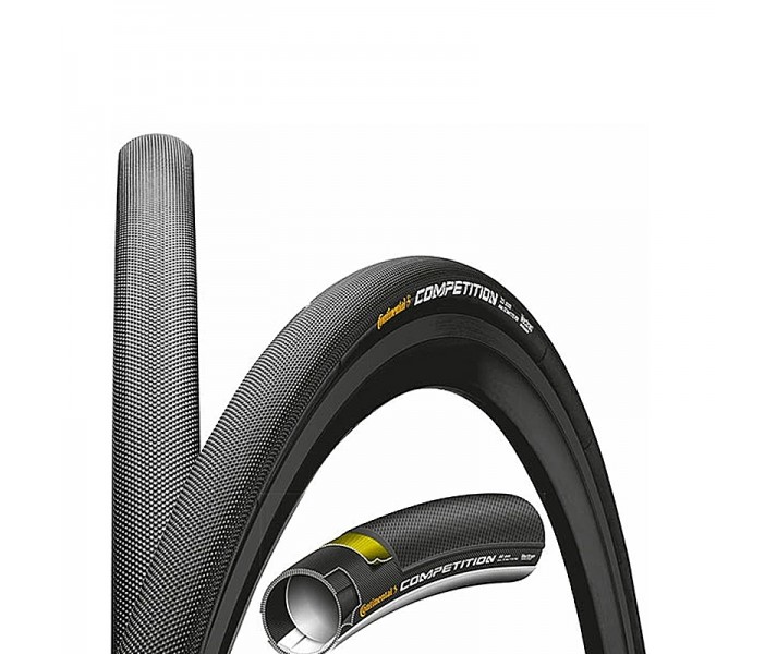 Tubular Continental Competition Tt 28' 25 Mm Blackchili Compound Negro