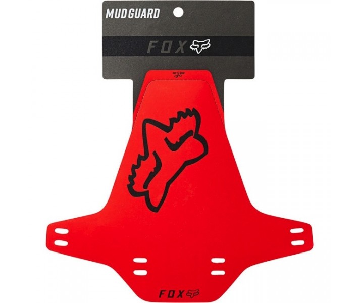 Guardabarros Fox Racing Mud Guard Rojo