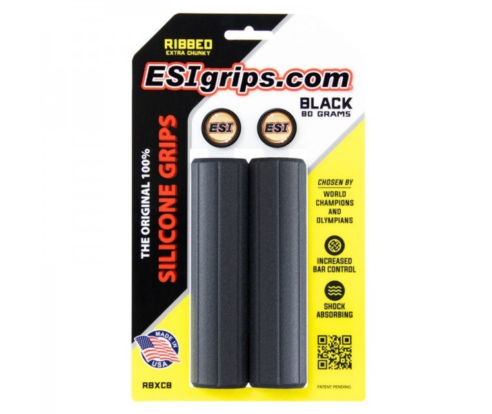 Puños ESIGRIPS Ribbed Extra Chunky Negro |RBXCB|