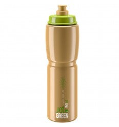 Bidón Elite Jet Green Brown 950Ml Verde/Marrón Logo Blanco