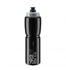 Bidón Elite Jet Plus 950Ml Negro Logo Gris