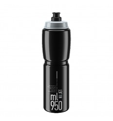 Bidón Elite Jet Plus 950Ml Negro Logo Gris