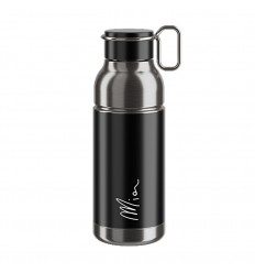 Bidón Elite Mia 650Ml Negro/Plata