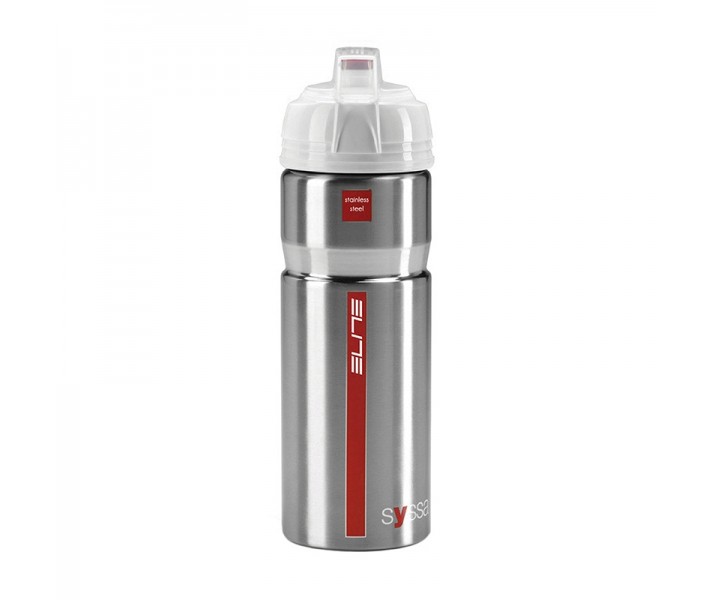 Bidón Elite Syssa Aluminio 750 Ml Plata Brillo