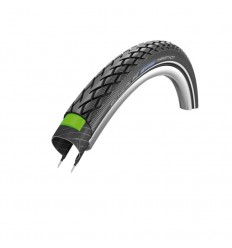 Cubierta Schwalbe Marathon 18X1.65 Greenguard Hs420 Twinskin Perf. Line Endurance Rigida Neg. 44-355