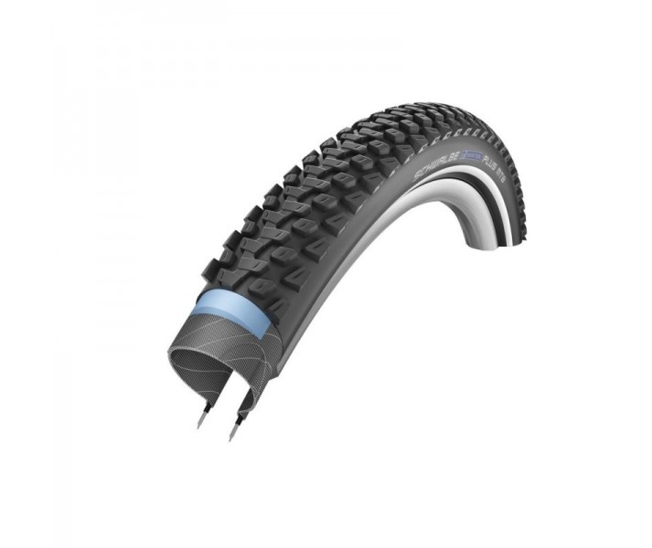 Cubierta Schwalbe Marathon Plus Mtb 26X2.25 S-Guard Hs485 Twinskin Perf. Dual Rigida Ne.Refl 57-559