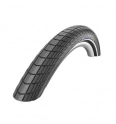 Cubierta Schwalbe Big Apple 14X2.00 K-Guard Hs430 Liteskin Rigida Negro Con Reflectante 50-254