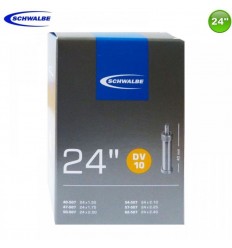 Camara Schwalbe 24X1.75-2.35 Valvula Dunlop