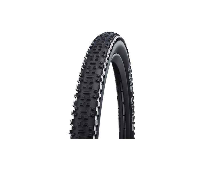 Cubierta Schwalbe Rapid Rob 26X2.25 Hs425 K-Guard Sbc Rigida Negro/Lineas Blancas 57-559