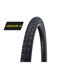 Cubierta Schwalbe Energizer Plus Tour 28X2.00 Hs485 Greenguard Perf. Twinskin Rigida Neg Refl.50-622