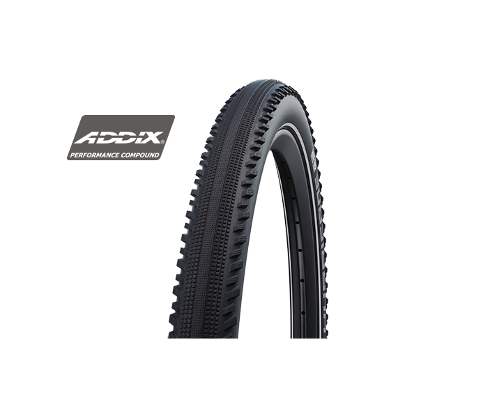 Cubierta Schwalbe Hurricane 27.5X2.40 Hs499 Performance Snakeskin Raceguard Addix Rigida Negr 62-584