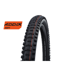 Cubierta Schwalbe Big Betty 29X2.40 Hs608 Performance Line Bikepark Addix Rigida Negro 62-622