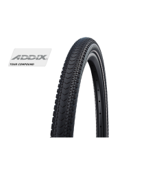 Cubierta Schwalbe Marathon Almotion 28X2.15 Hs603 Evo Raceguard Addix Tubeless Pleg. Neg.Refl.55-622