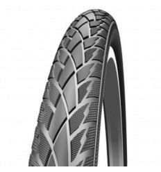 Cubierta Schwalbe Standard 14X1 3/8 Hs140 Active Line K-Guard Twinskin Rigida Neg/Blanco (37-288)