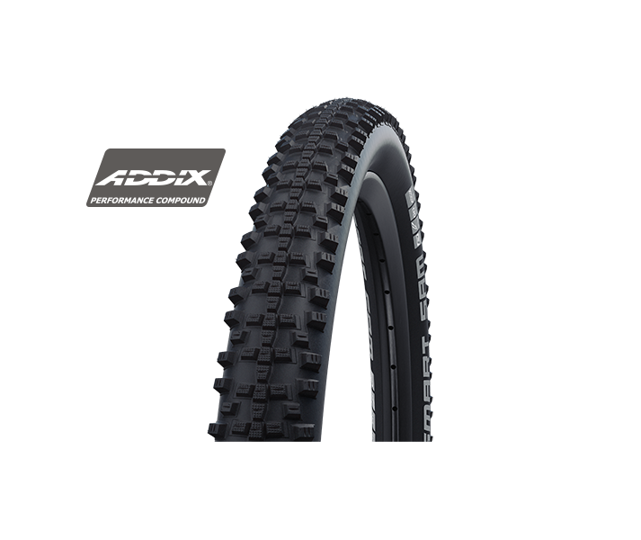 Cubierta Schwalbe Smart Sam 29X2.60 Hs476 Performance Dd Raceguard Addix Plegable Negr/Marron 65-622