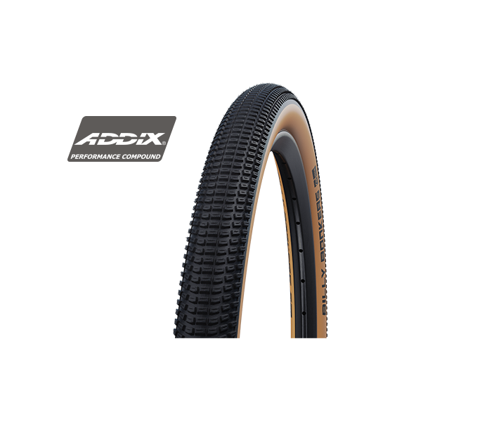 Cubierta Schwalbe Billy Bonkers 20X2.00 Hs600 Performance Line Addix Plegable Negro/Marron 50-406