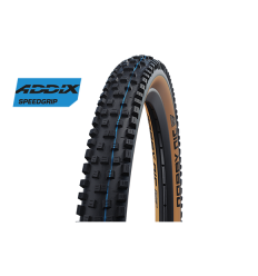 Cubierta Schwalbe Nobby Nic 27.5X2.40 Hs602 Evo Superground Tubeless Plegable Negro 62-584