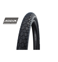 Cubierta Schwalbe Al Grounder 27.5X2.60 Hs611 Perf Dd Raceguard Addix Rigida Negro Reflect. 65-584