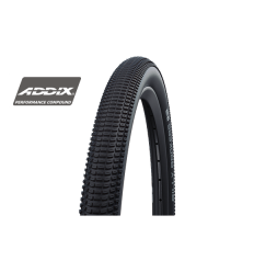 Cubierta Schwalbe Billy Bonkers 16X2.00 Hs600 Performance Addix Rigida Negro 50-305