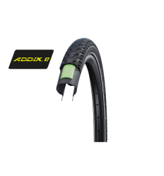 Cubierta Schwalbe Energizer Plus Tour 28X2.15 Hs485 Perf Greeng.Twinskin Addix E Rig.Negr Ref.55-622