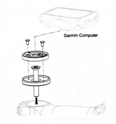 Soporte GPS Top Fun Top Cap (Garmin y Cateye)