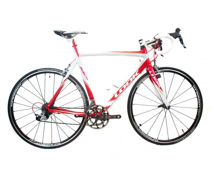 Bicicleta Ocasión Look 586 Blanco Rojo Talla L