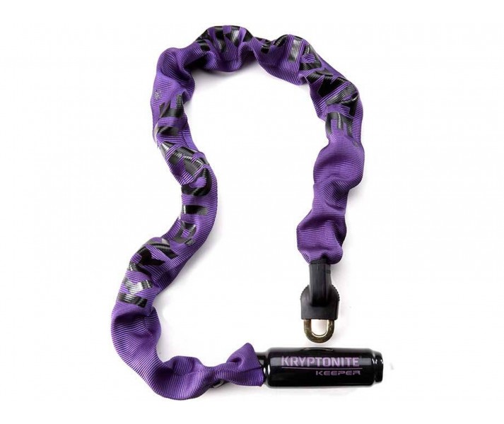 Cadena Antirrobo Kryptonite Keeper 785 Integrado Morado