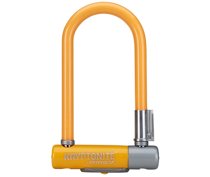 Antirrobo U Kryptonite KryptoLok 2 Mini 7 Incluye Soporte Naranja