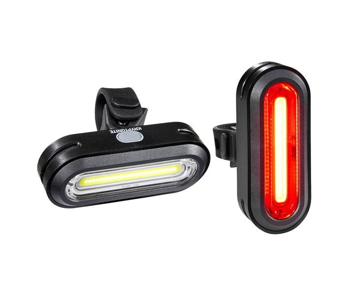 Set Luces Kryptonite Avenue F-150/R-75 USB COB