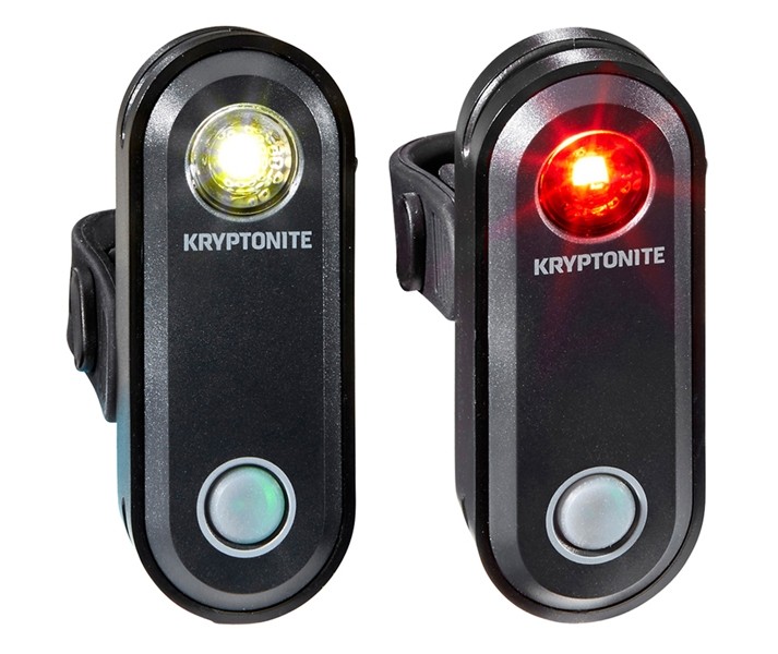 Set Luces Kryptonite Avenue F-65/R-30 USB LED