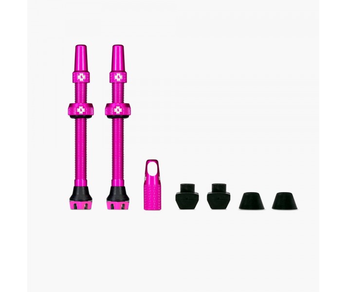 Juego Valvulas Muc-Off V2 Tubeless 44 Mm Rosa