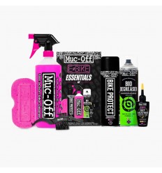 Kit Muc-Off Essentials Limpieza/Proteccion/Lubricante Para E-Bike