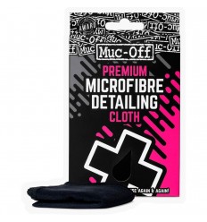 Paño Muc-Off Limpieza Casco/Visera Microfibra Negro