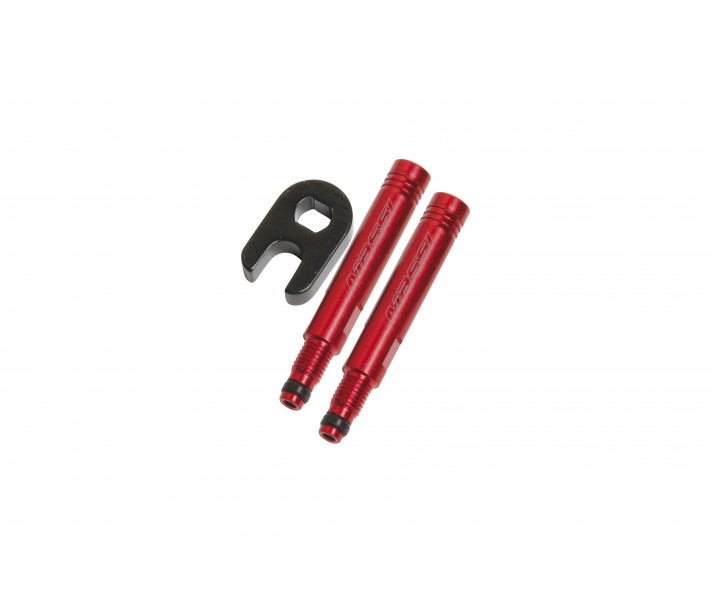 Prolongador Valvula Cnc (2Pc)30Mm Rojo