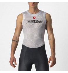 Camiseta Castelli Pro Mesh BL Plata