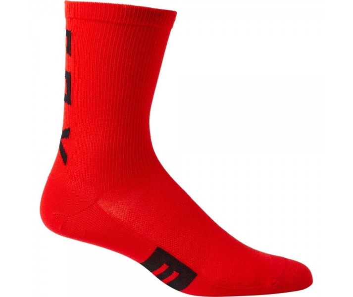 Calcetines Fox Flexair 6 Merino Rojo Fluor |28927-110|"