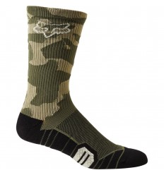 Calcetines Fox 8 Ranger Cushion Camuflaje Verde |29334-031|"