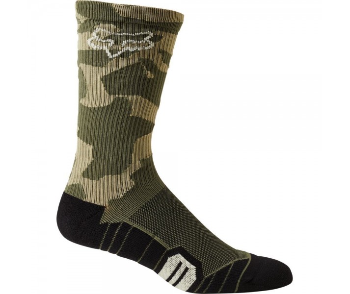 Calcetines Fox 8 Ranger Cushion Camuflaje Verde |29334-031|"