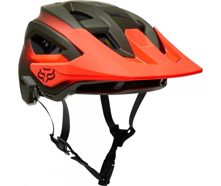 Casco Fox Speedframe Pro Fade Verde Rojo |29463-099|