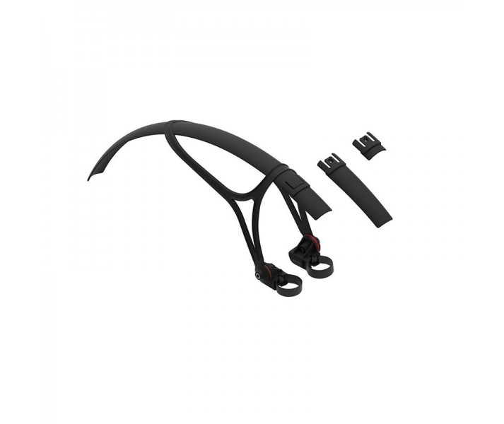 Juego De Guardabarros Zefal Shield R35 Universal Carretera Longitud Adaptable Negro