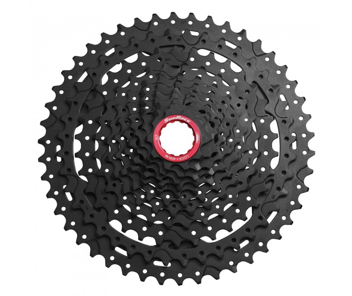 Cassette SunRace CSMX9X 11v 10-46T Núcleo XD Negro