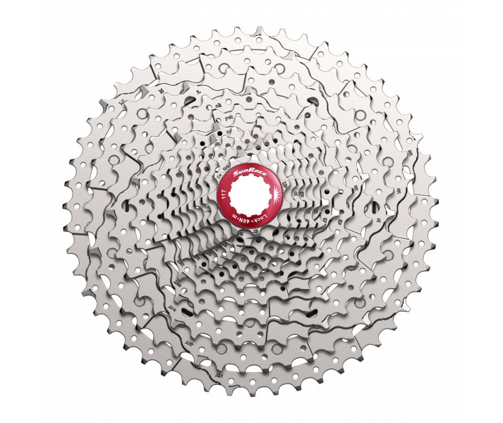 Cassette SunRace CSMZ800 12v 11-51T Metálico