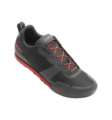 Zapatillas Giro TRACKER FASTLACE Negro/rojo